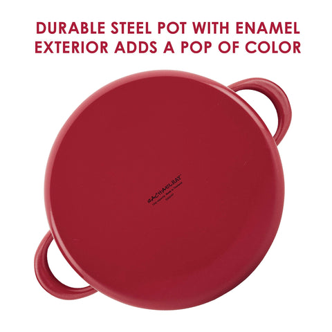 Rachael Ray induction base view stable heating on all stovetops