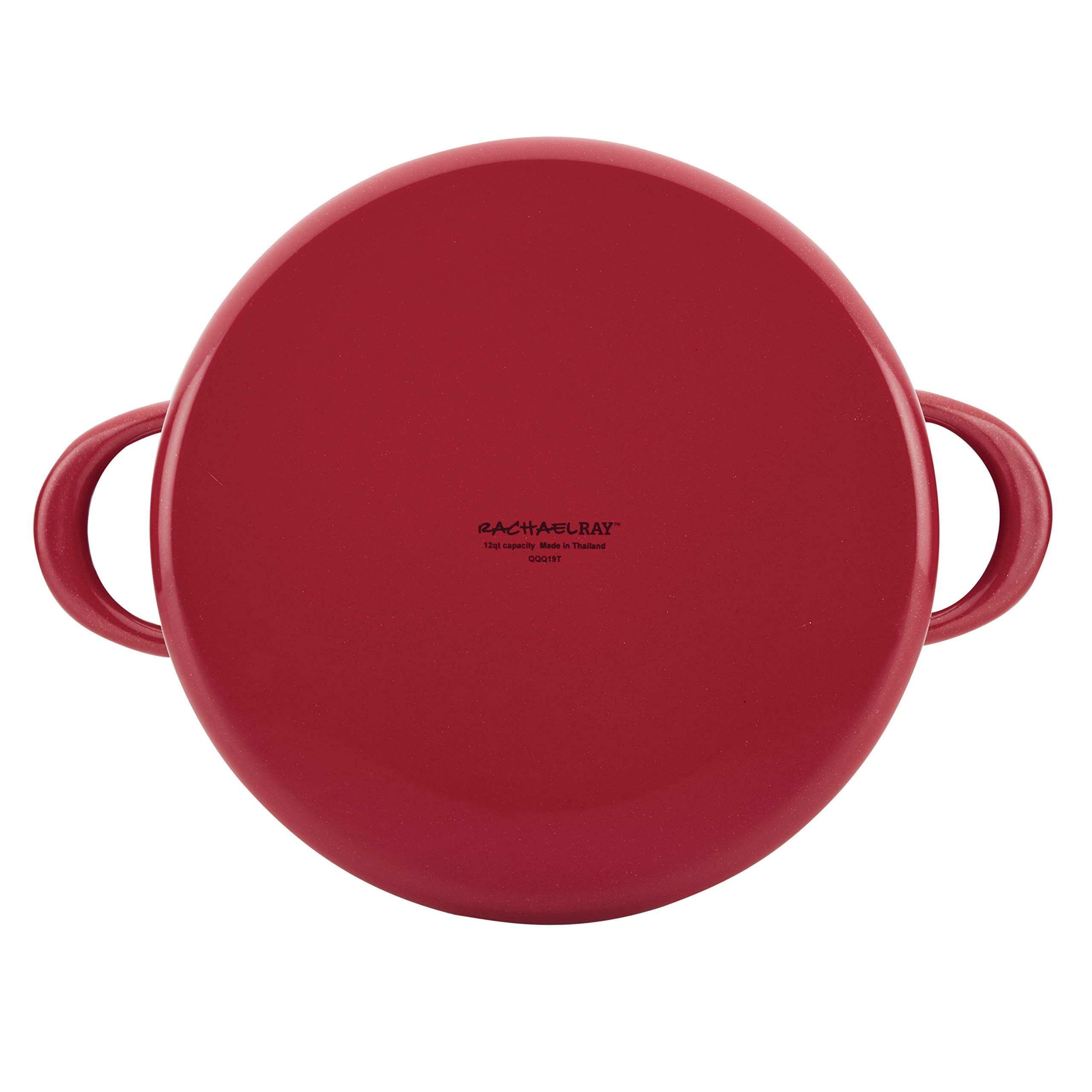 Rachael Ray stockpot in oven demonstrating oven safe up to 450°F