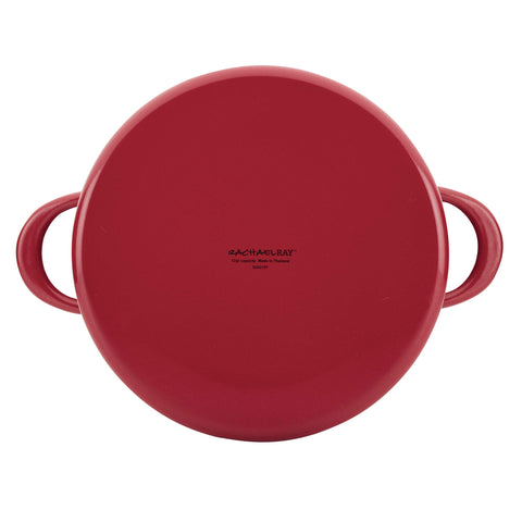 Rachael Ray stockpot in oven demonstrating oven safe up to 450°F