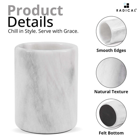 Radicaln marble on dining table styled as centerpiece adding luxe decor