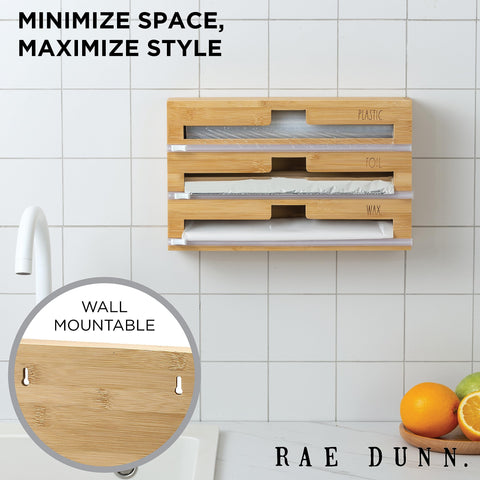 Rae Dunn installed in a kitchen drawer for fast reach and decluttered storage