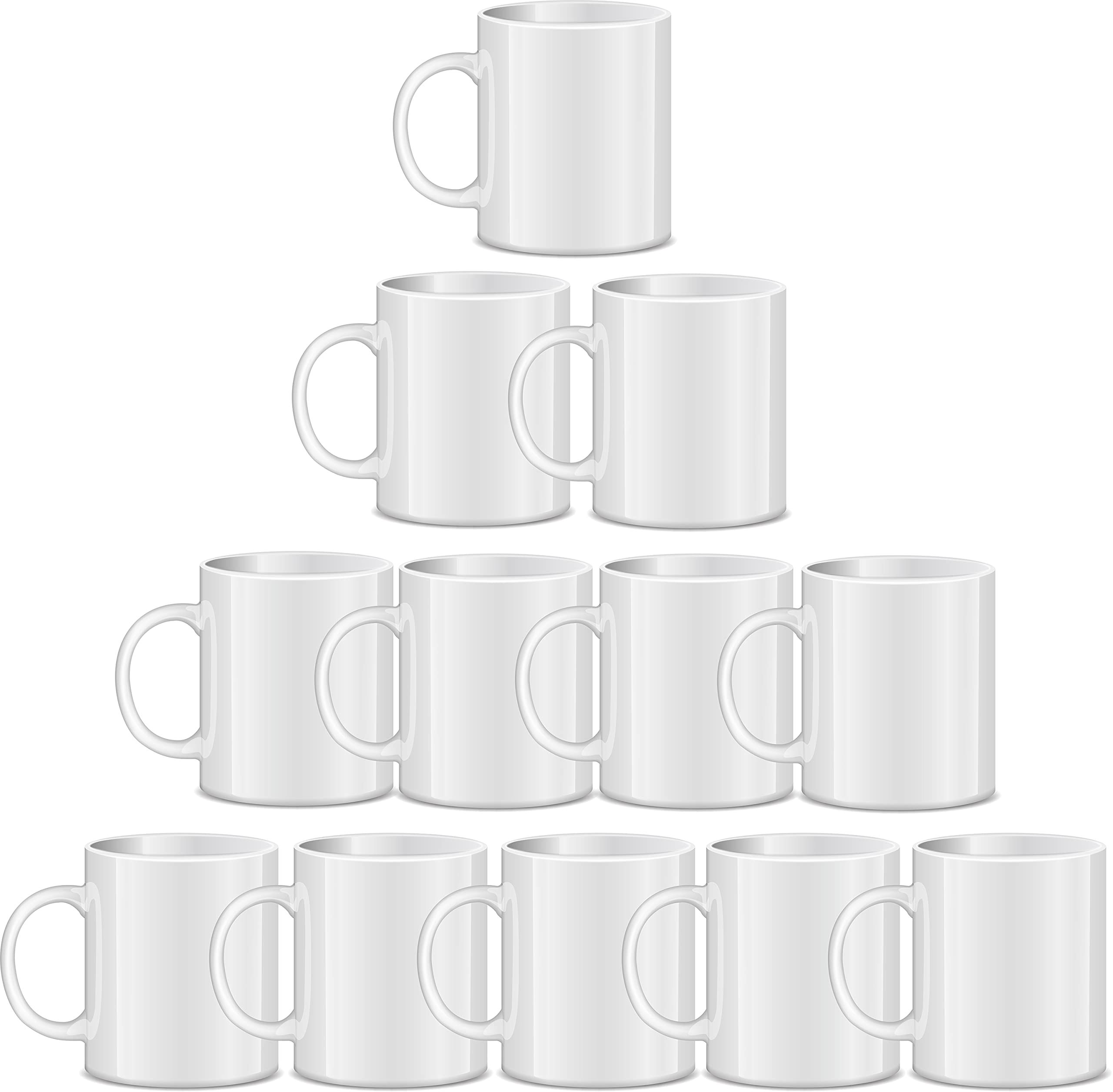 RAINBOWTIE front view of 12-pack mugs showing packaging and benefit of quantity