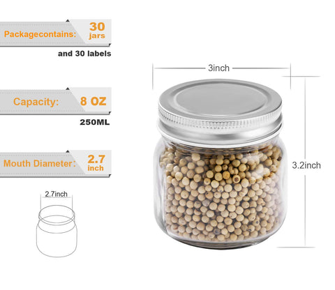 Rainforce jar filled with jam to show preservation use and visual inspection benefit