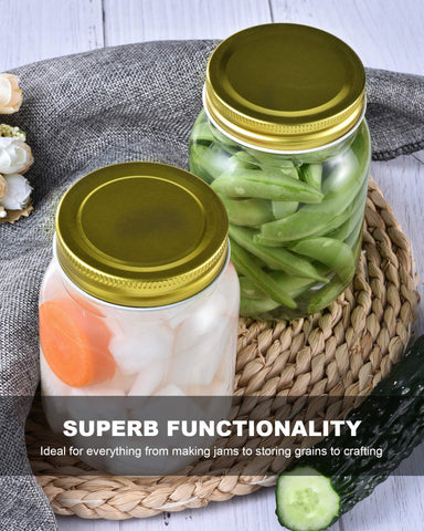 Rainforce included labels next to jar showing easy identification benefit