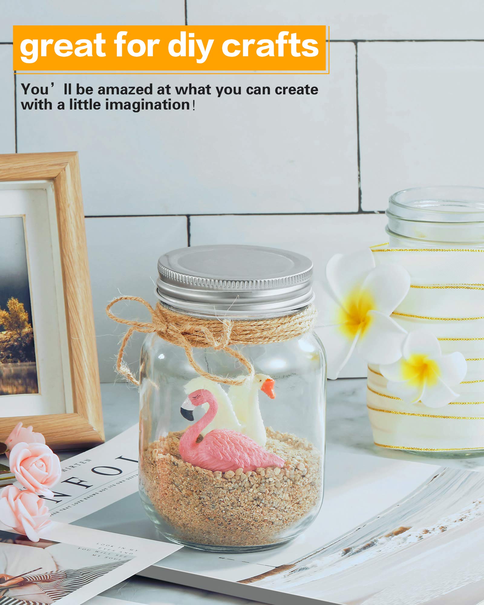 Rainforce jars with labels and lids arranged for quick pantry organization