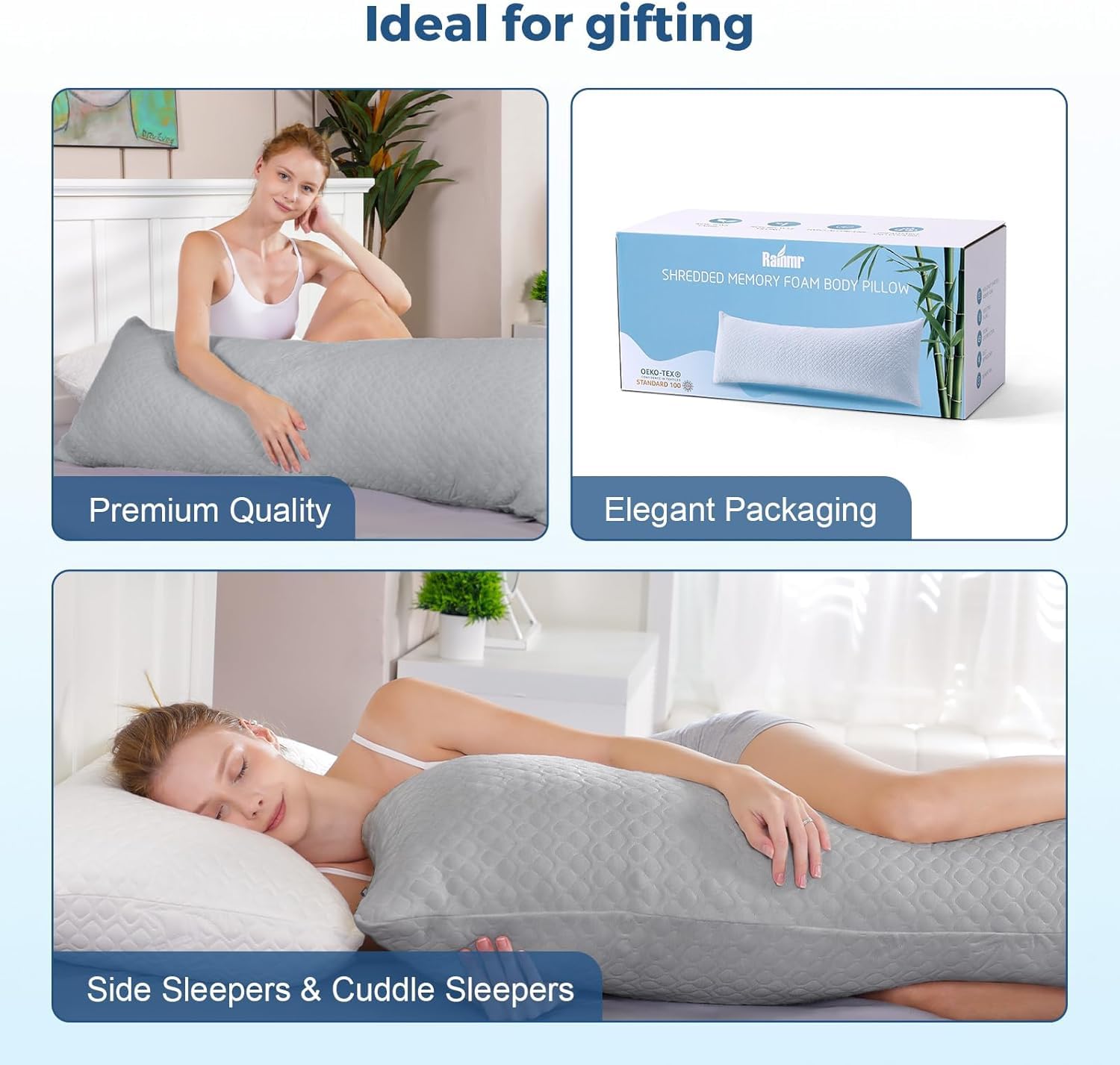 Rainmr packaging box shipped protecting the pillow during delivery