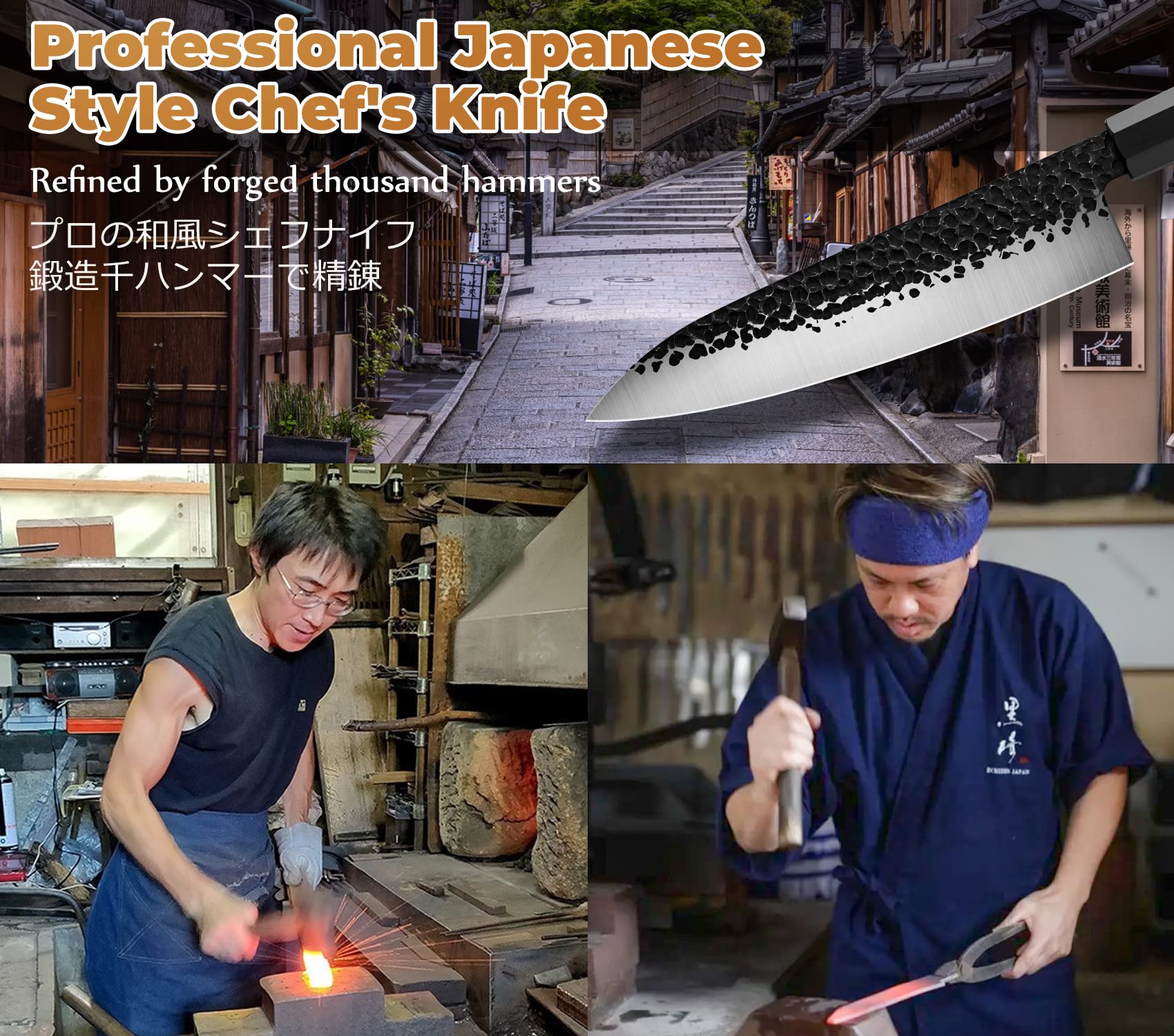 RASSE rosewood handle detail offering ergonomic grip and comfort
