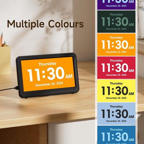 Raynic on desk setup showing alarms and reminders improving daily organization