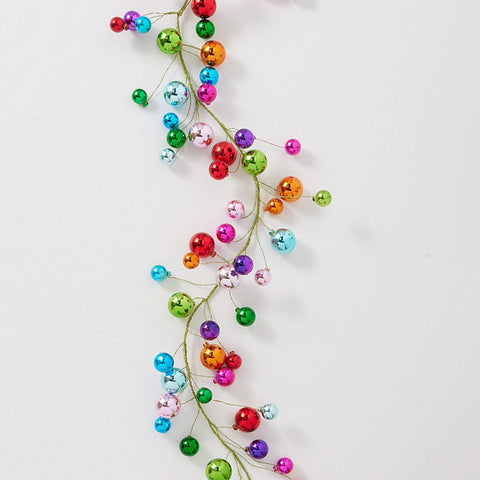 RAZ Imports garland wrapped on staircase banister for safe decoration