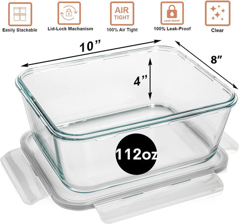 Razab baked casserole in container illustrating oven-safe glass and easy serving