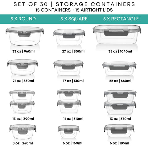 Razab rectangular container close-up showing durable borosilicate glass