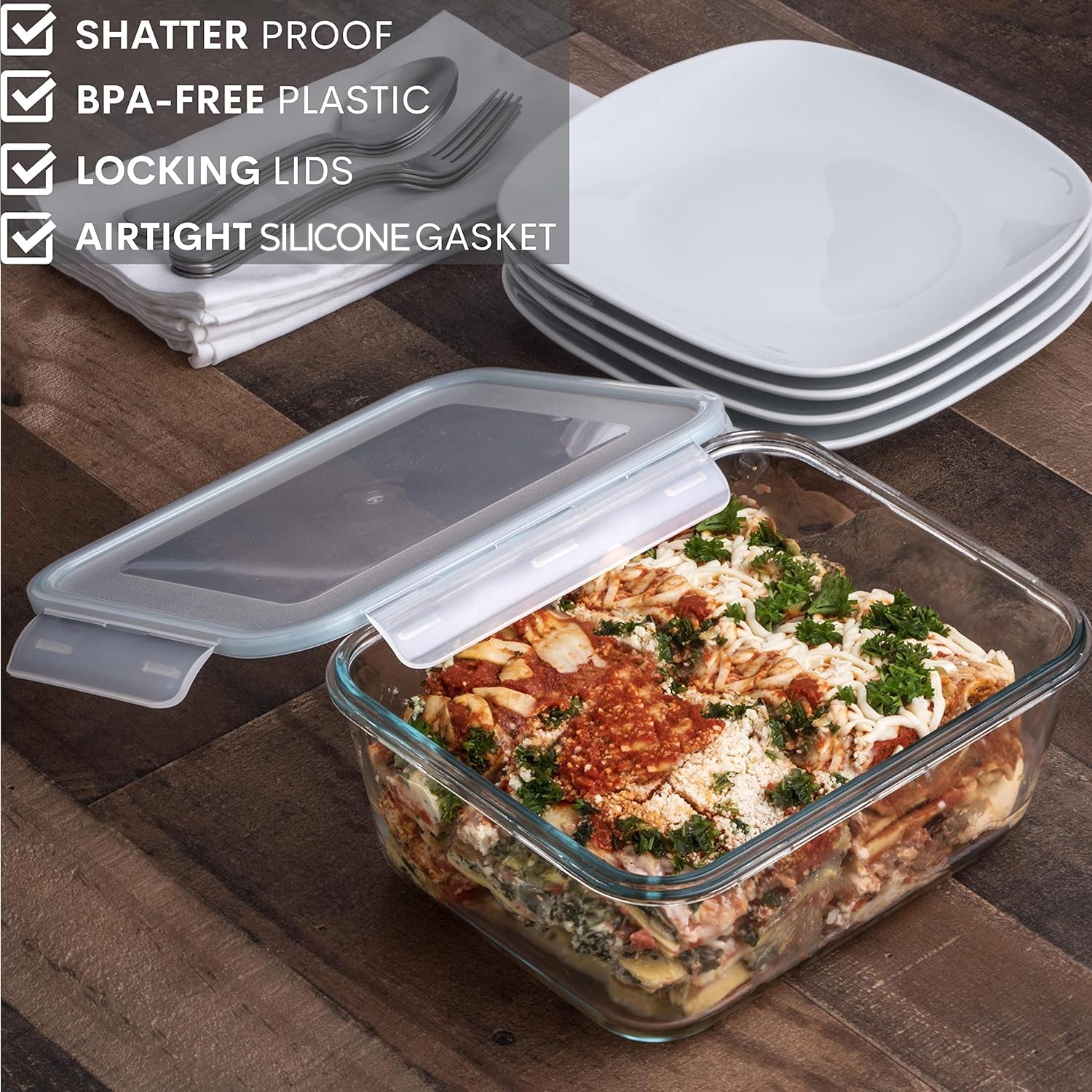 Razab next to common items showing 112 oz scale for portion capacity benefit