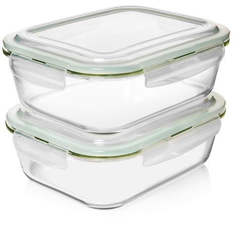 Razab container beside dinner plate showing true size