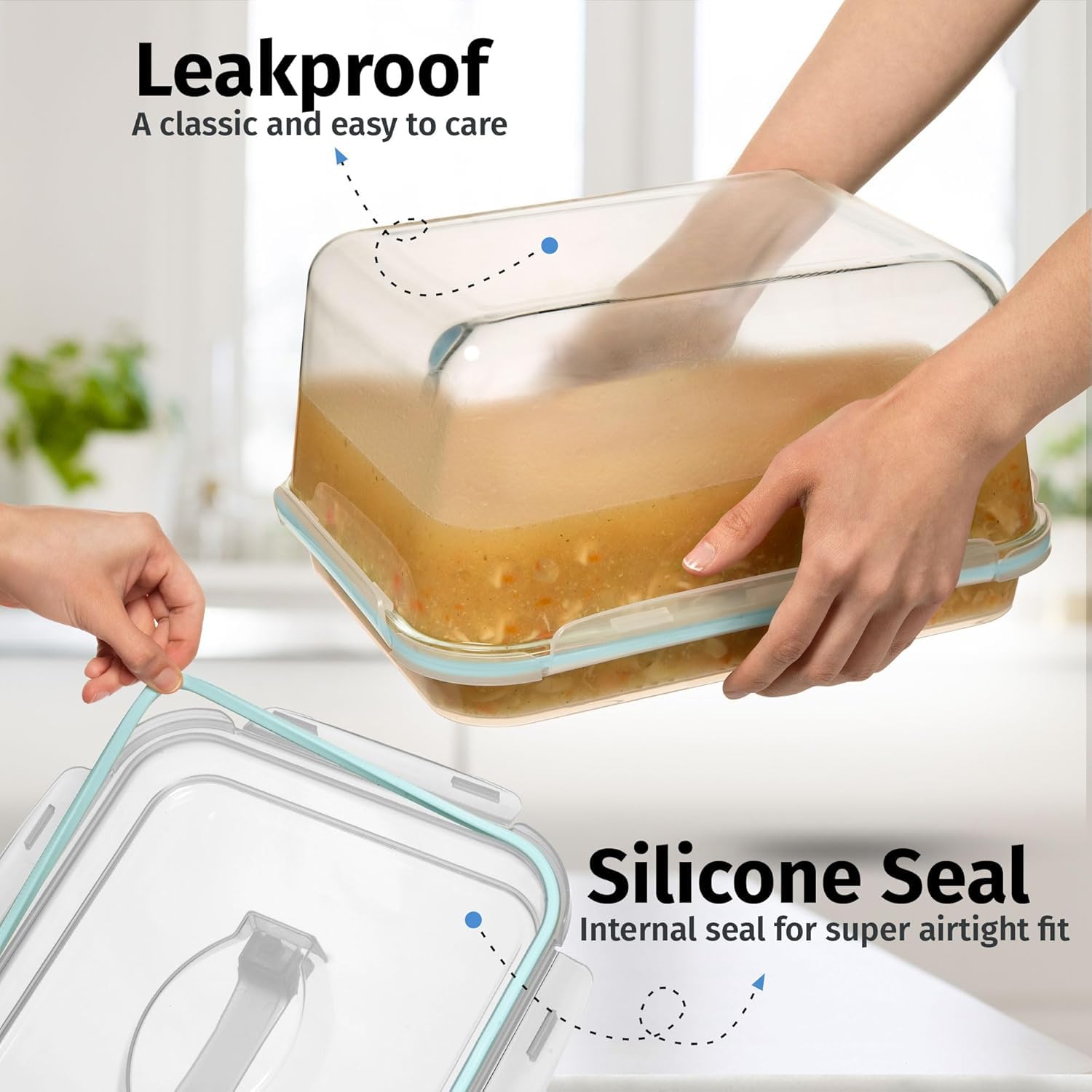 Razab glass dish with lasagna in oven demonstrating oven-safe use