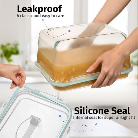 Razab glass dish with lasagna in oven demonstrating oven-safe use