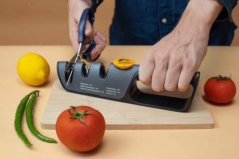 RazorSharp on a kitchen counter in lifestyle setting illustrating everyday convenience