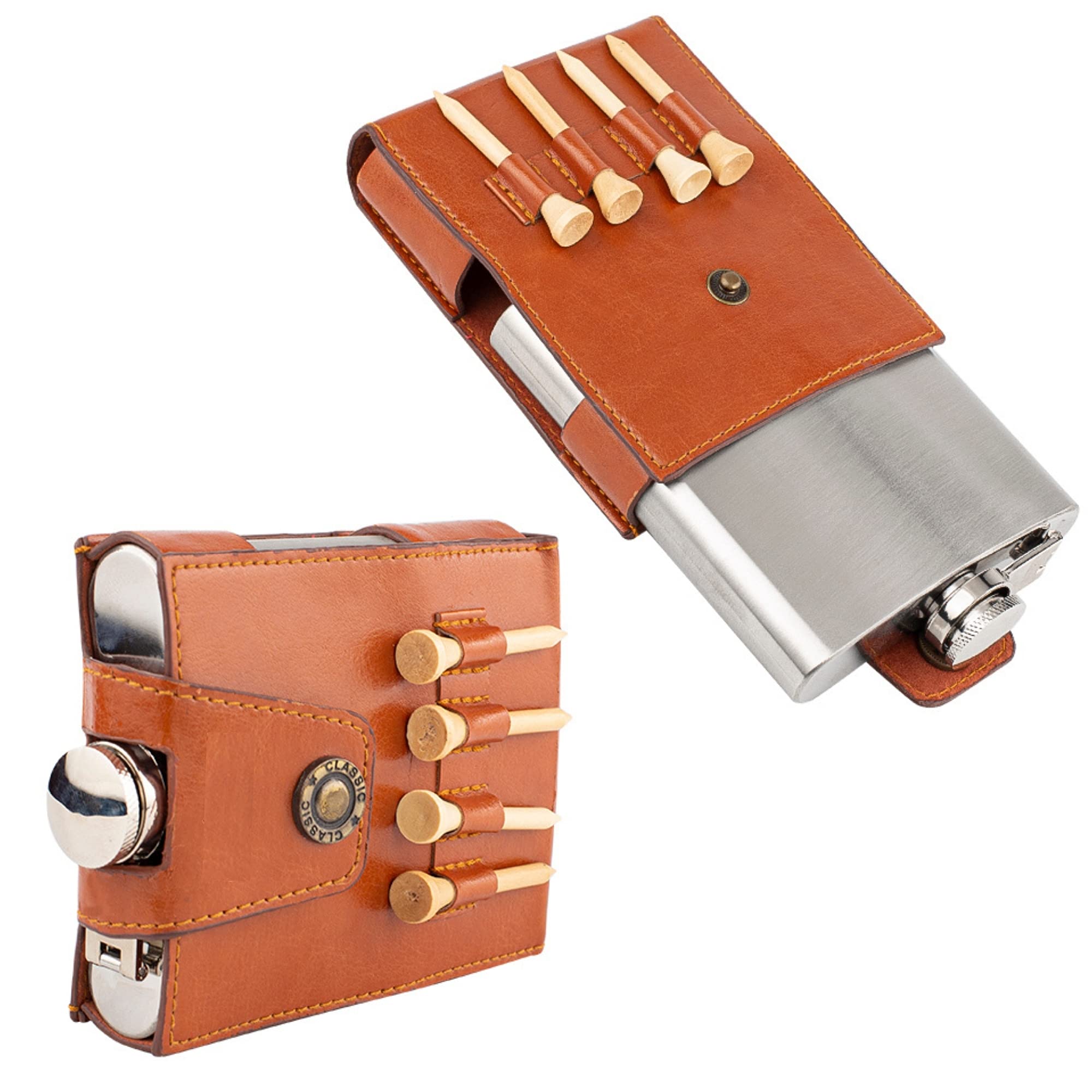 RE GOODS flask cap and threading close-up illustrating secure leak-resistant closure
