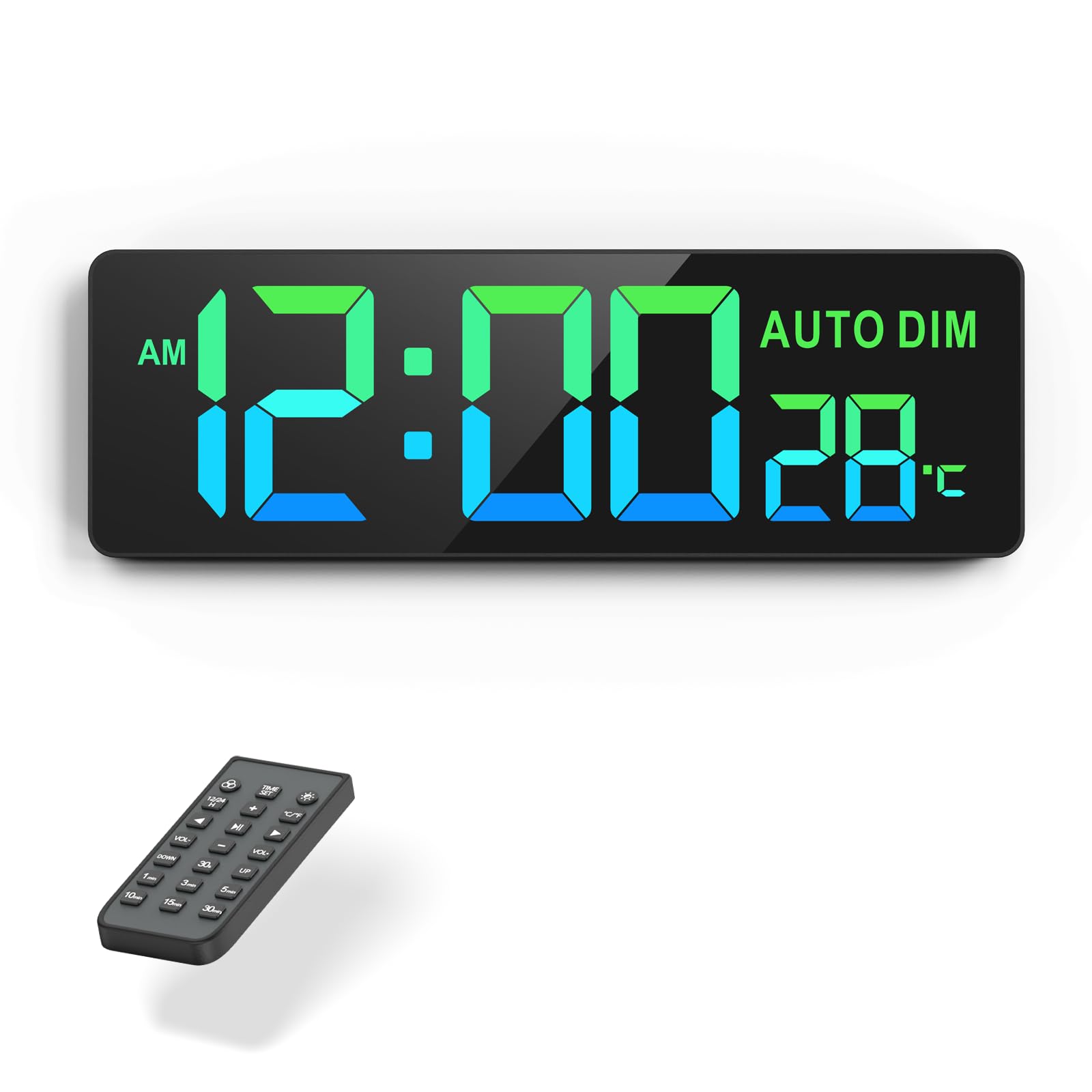 REACHER front display showing jumbo digits and clear visibility benefit