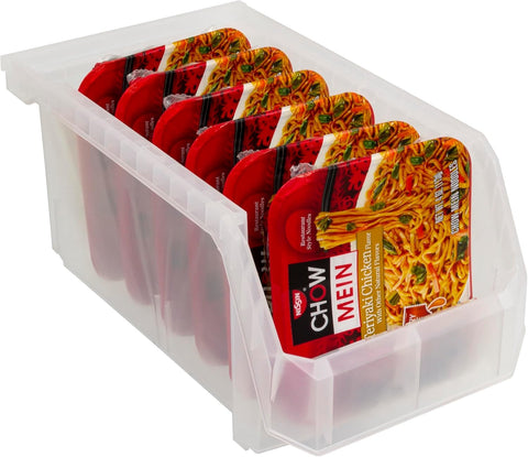 ReadySpace Akro-Mils nested bins compact for space-saving storage