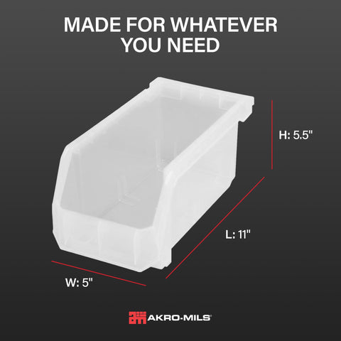 ReadySpace nested bins compactly stored to save space when not in use