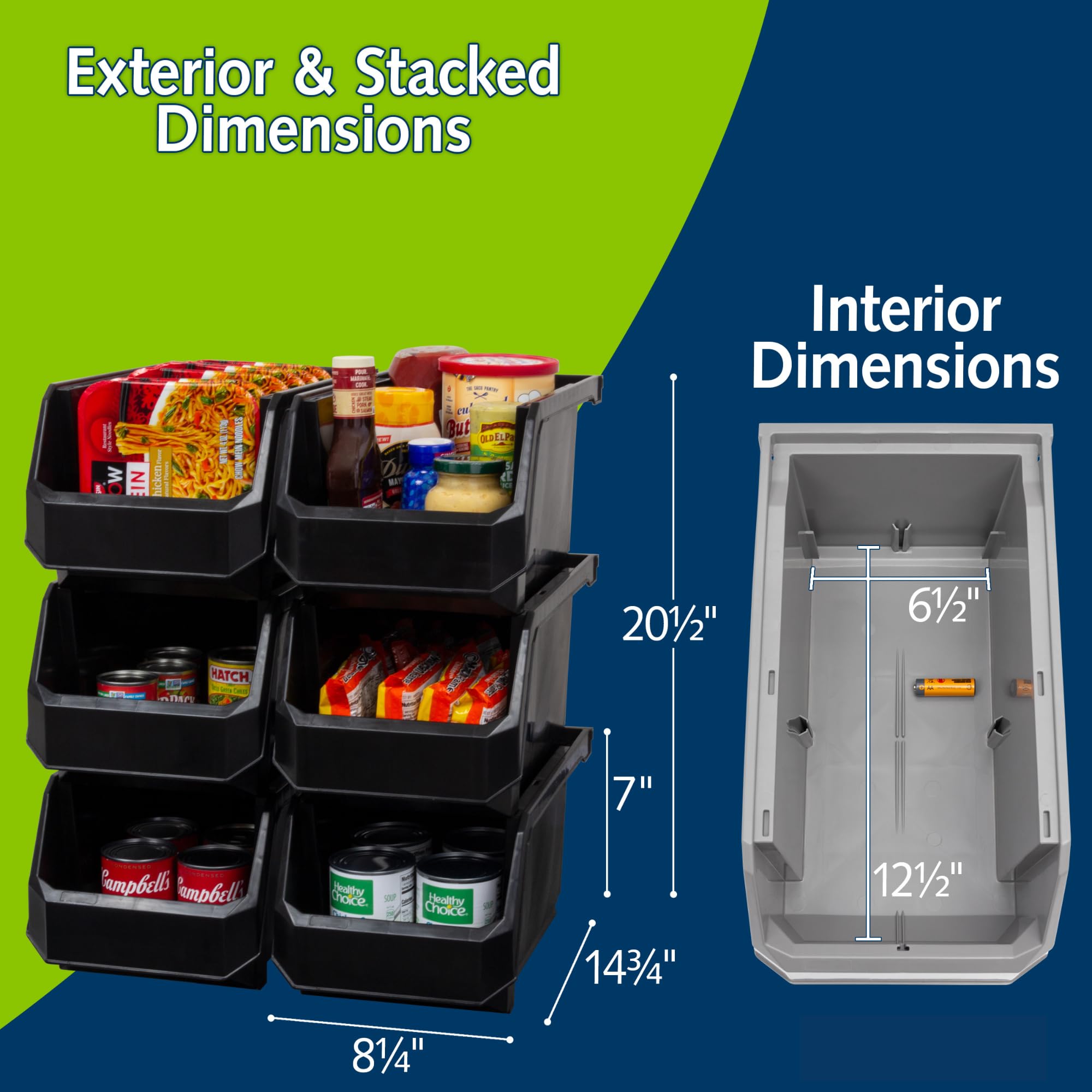 ReadySpace open-front bin with tools for quick access