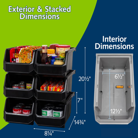 ReadySpace open-front bin with tools for quick access