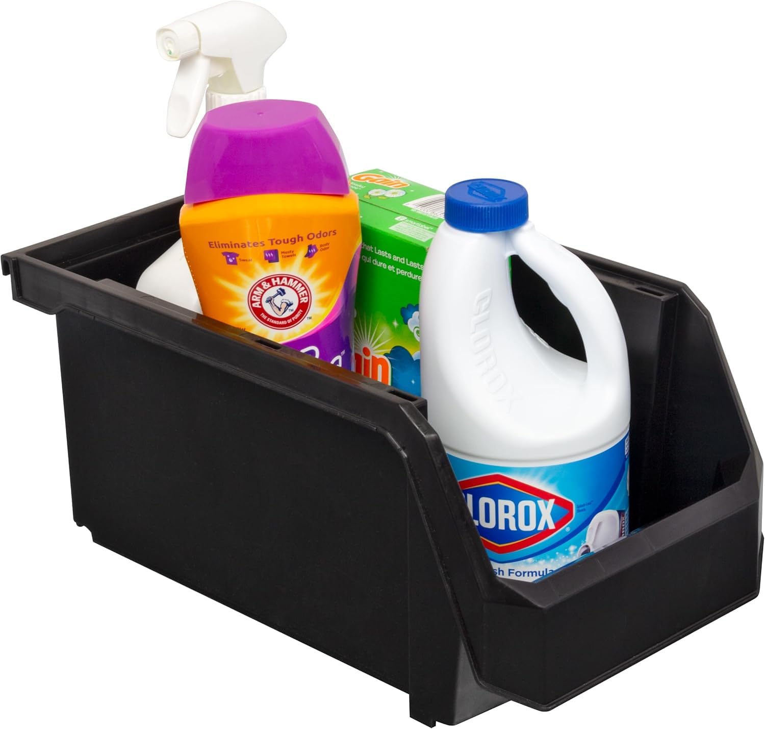 ReadySpace bin next to hand showing correct size fit