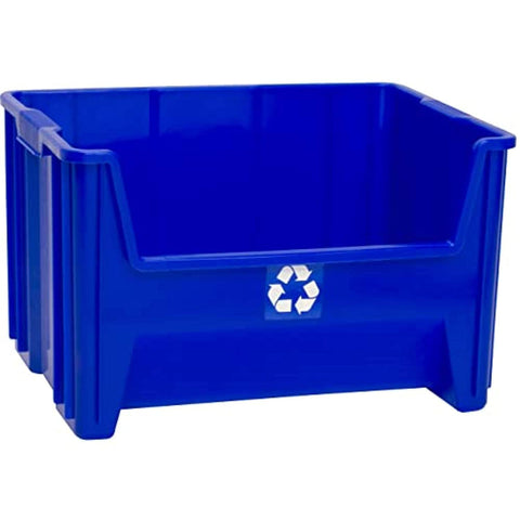 ReadySpace side view of stacked bins showing secure stability benefit