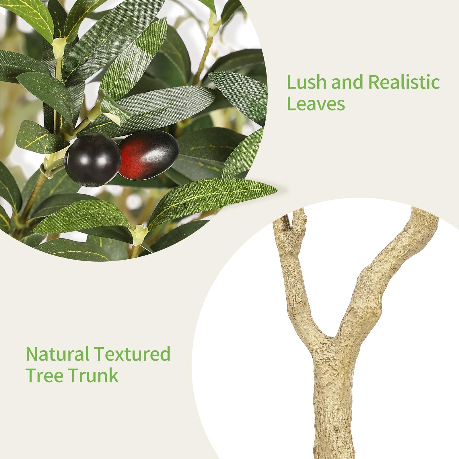 REALEAD branch adjustment demonstrating flexible stems for custom shaping