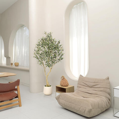 REALEAD in living room scene adding instant green decor and atmosphere