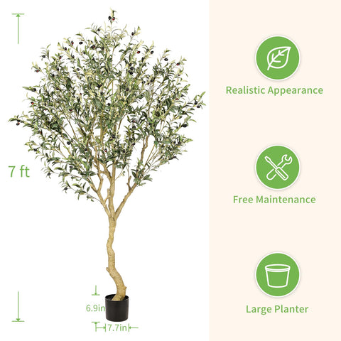 REALEAD olive tree leaf detail highlighting lifelike veins and natural color