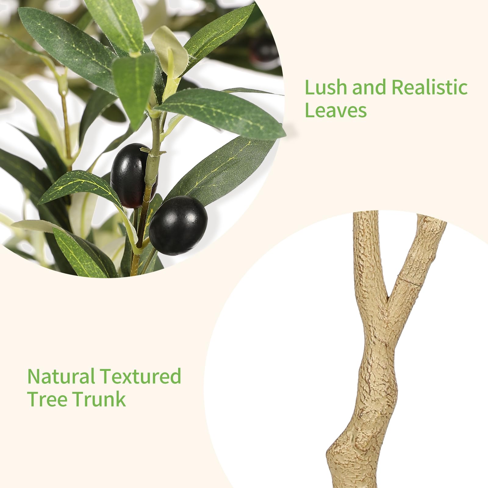 REALEAD weighted pot detail with cement core benefit: stable, tip-resistant base