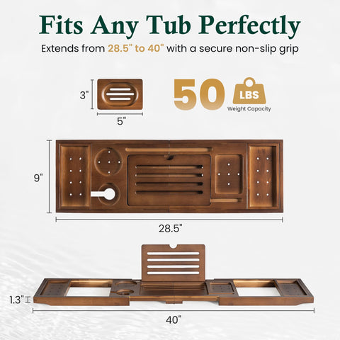 Realgulf bamboo tray in bathroom lifestyle scene providing relaxation setup benefit