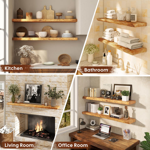 Realgulf bathroom setup with spices and toiletries showing organized convenience