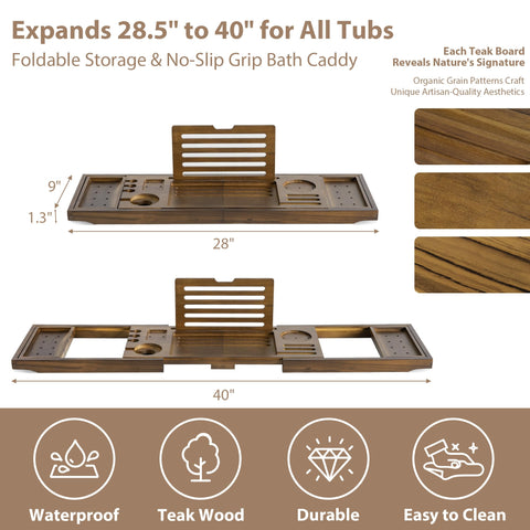 RealGulf tray holding stemware and candle displaying secure placement benefit