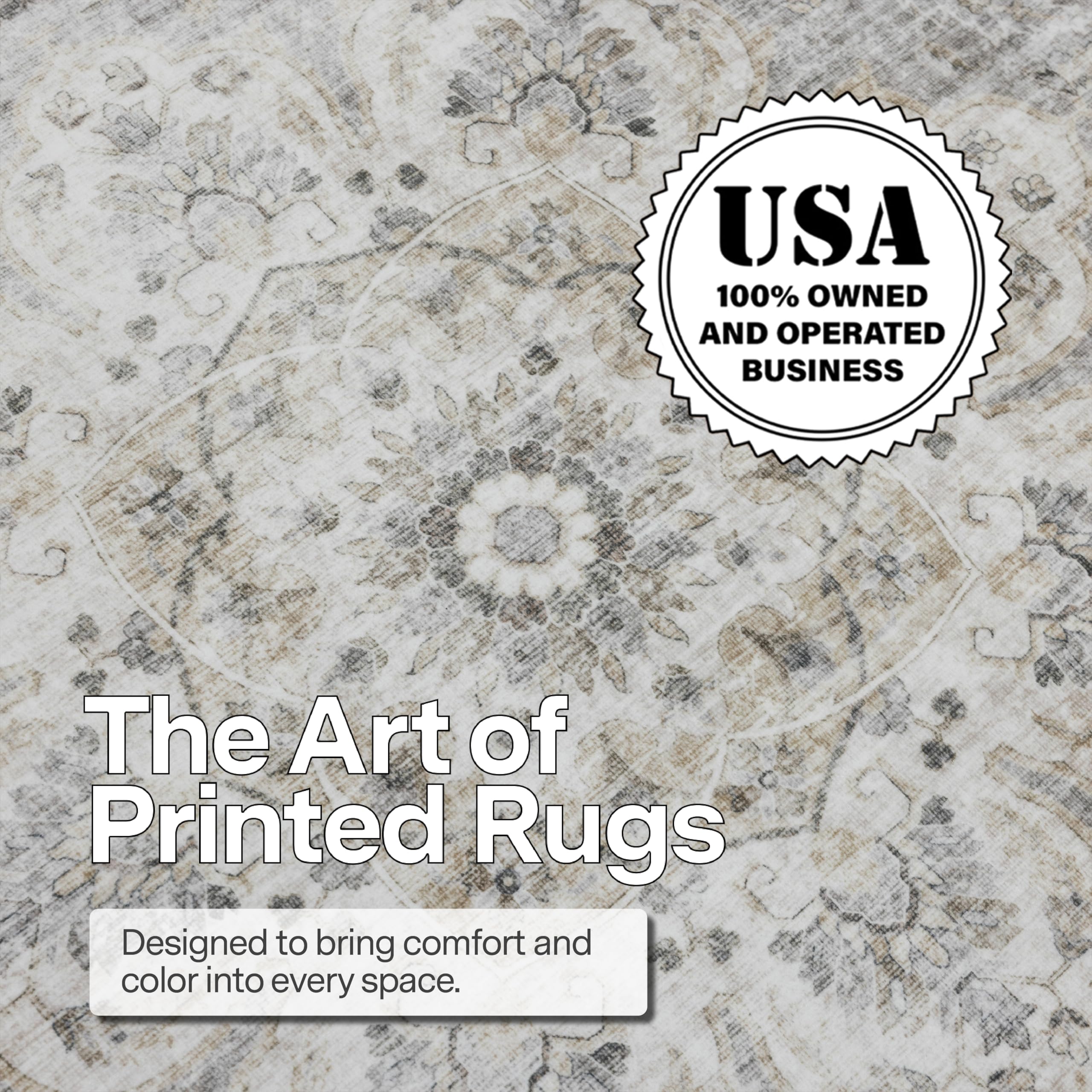ReaLife Rugs runner laid in hallway illustrating size and traffic-ready design