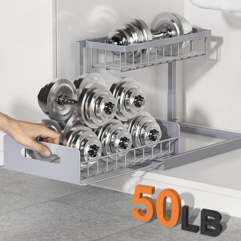 REALINN sliding drawer handle detail for smooth pull-out access and convenience