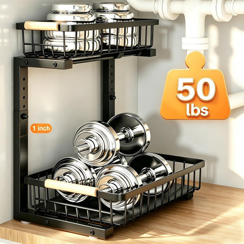 REALINN thickened steel frame detail for durable everyday storage