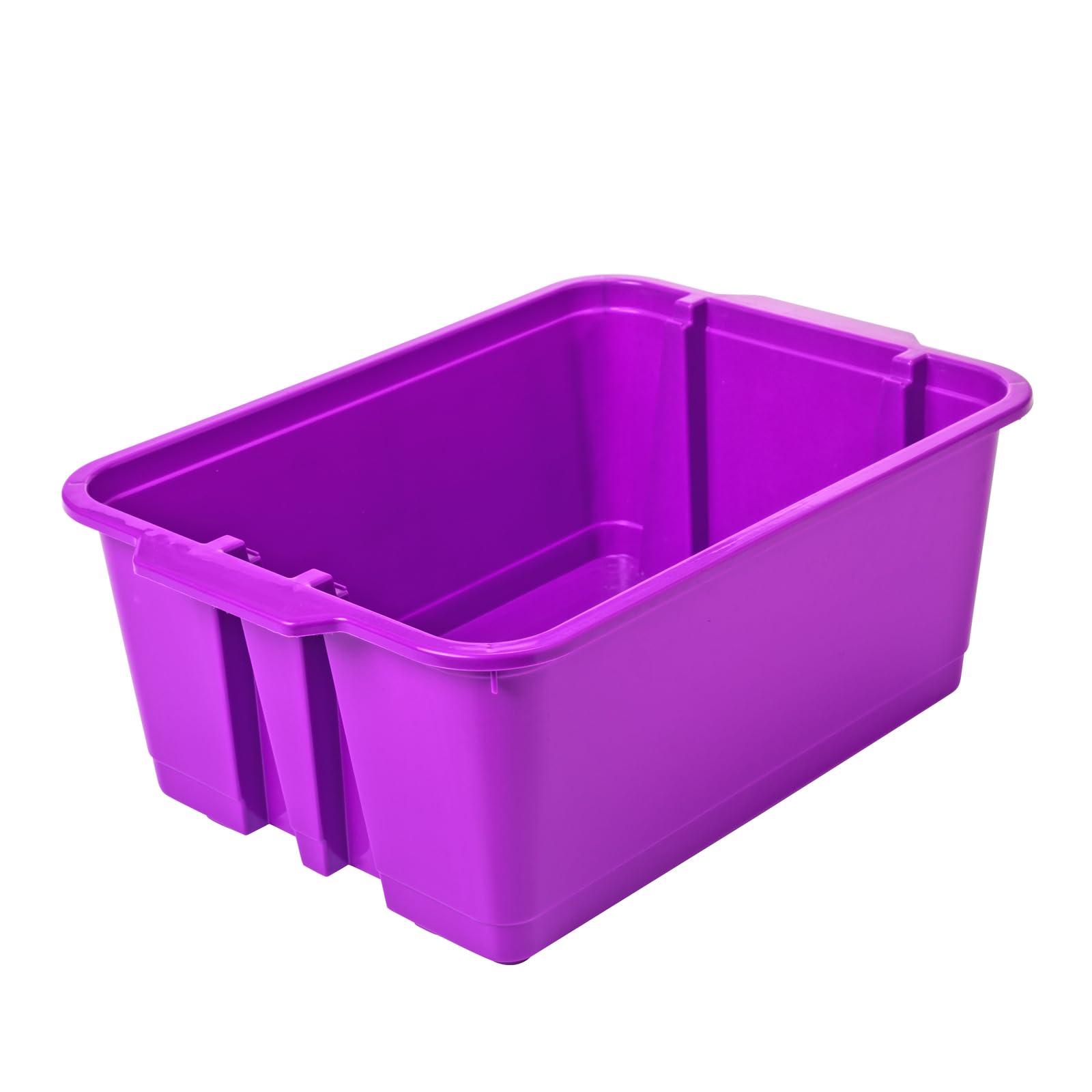 Really Good Stuff bin filled with crayons and scissors highlighting craft organization