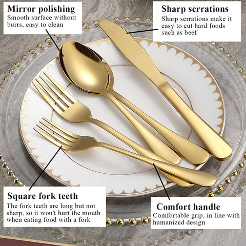 ReaNea flatware stacked in dishwasher demonstrating dishwasher-safe convenience