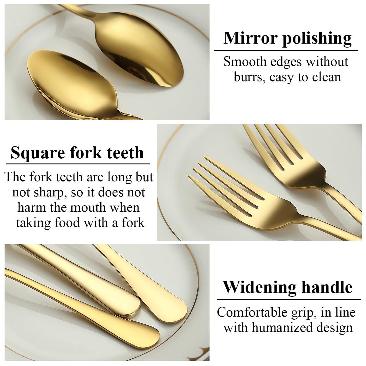ReaNea serving utensils group showing coordinated pieces for events