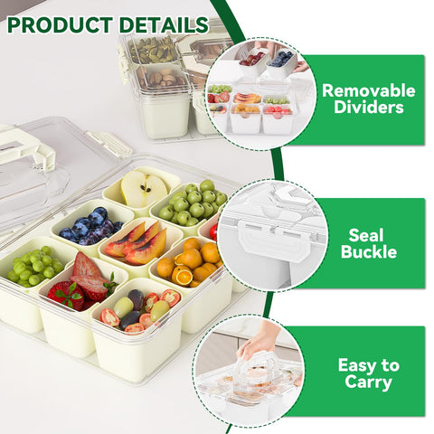 REBECAT tray size comparison with hand demonstrating easy carrying and scale