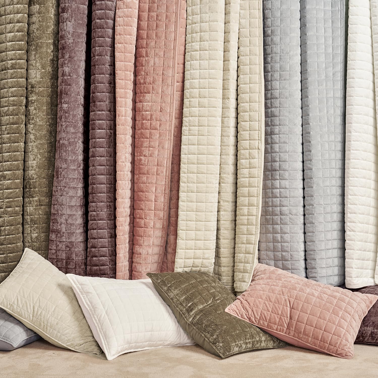 RECYCO bedroom lifestyle styling showing layered bedding for polished, cozy ambiance