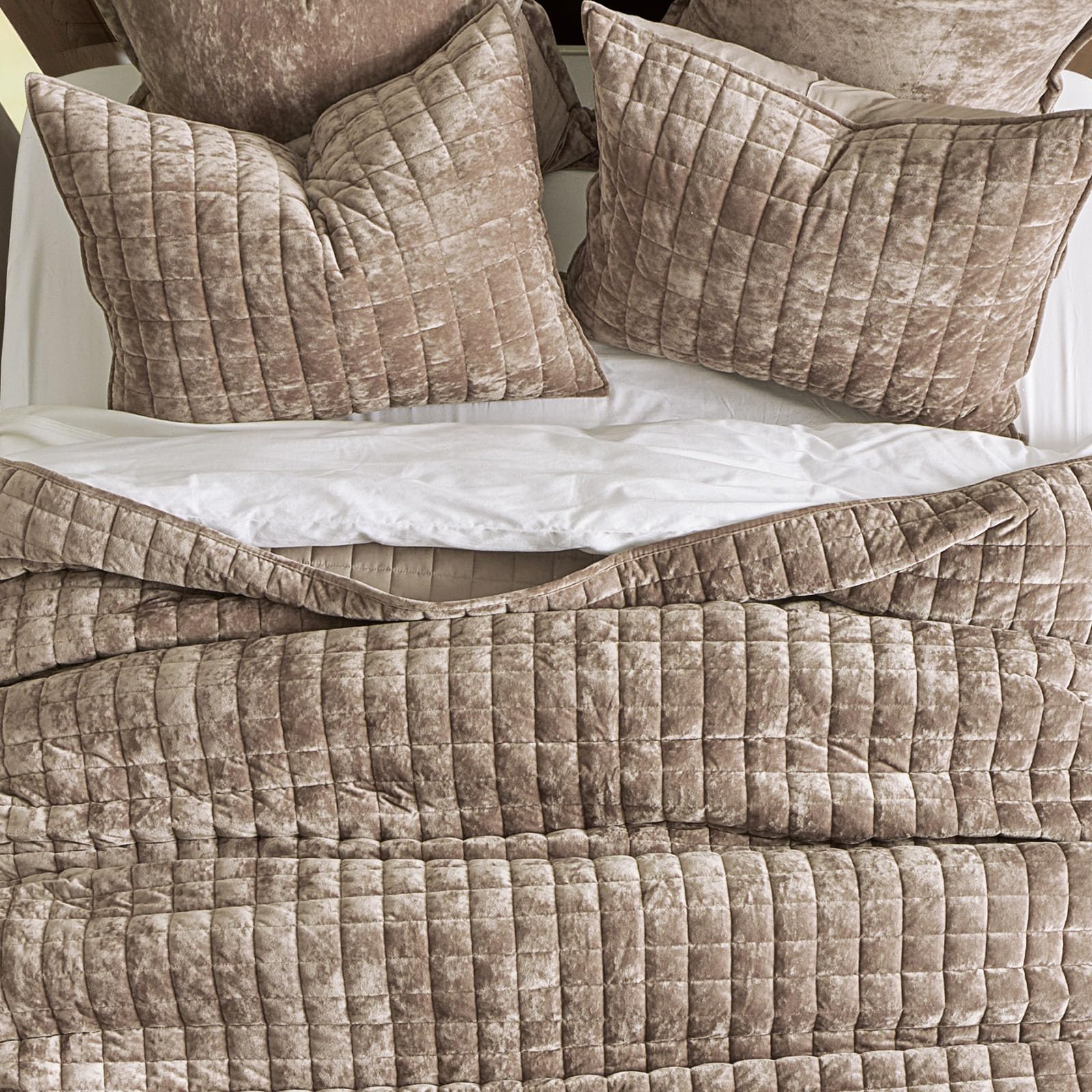 RECYCO channel box stitch detail demonstrating secure fill and tailored look