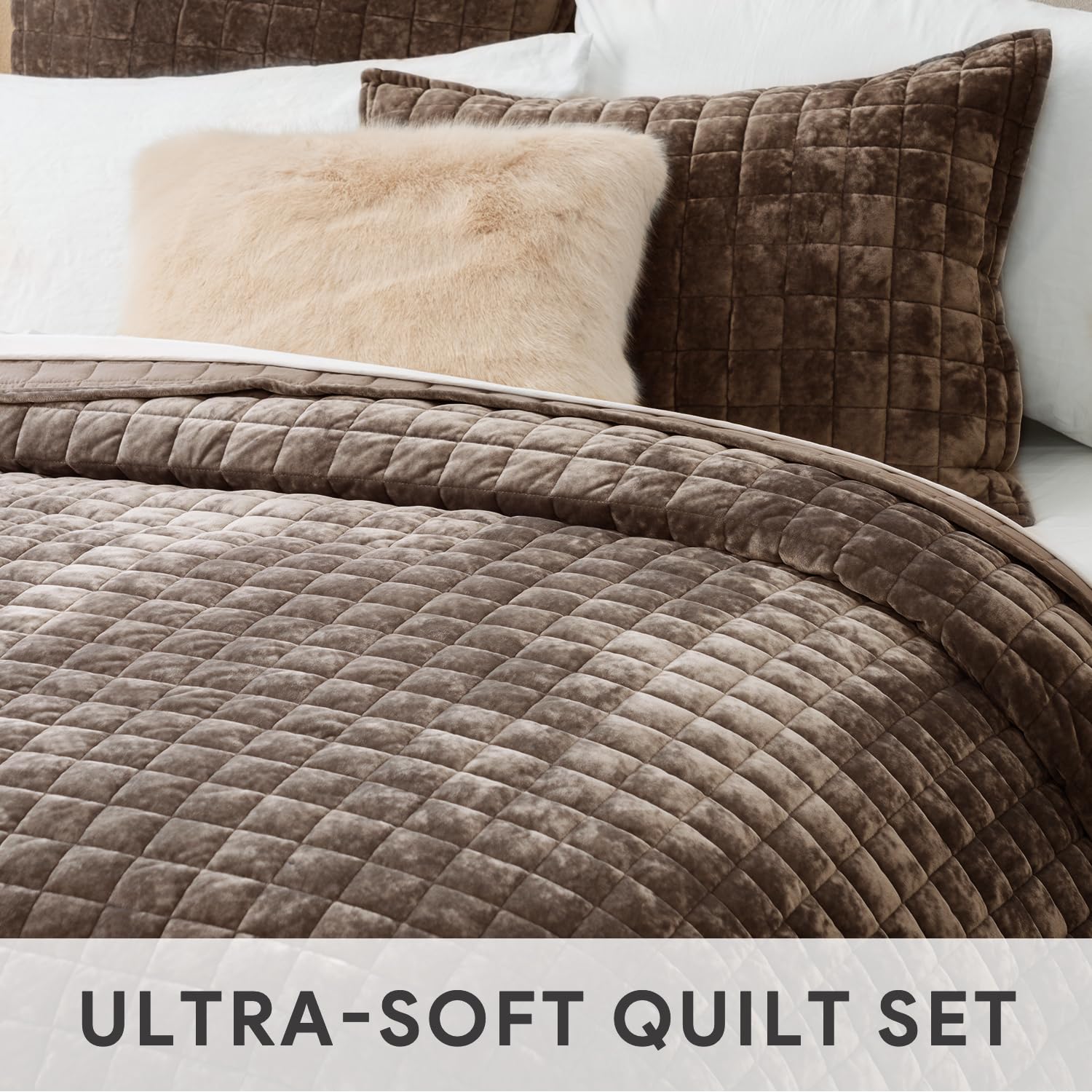 RECYCO quilt styled on bed in room for inviting decor inspiration