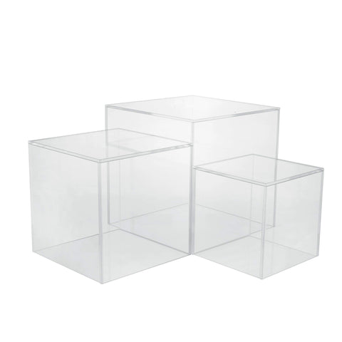 Red Co. cubes on countertop in lifestyle setting boosting shop aesthetics
