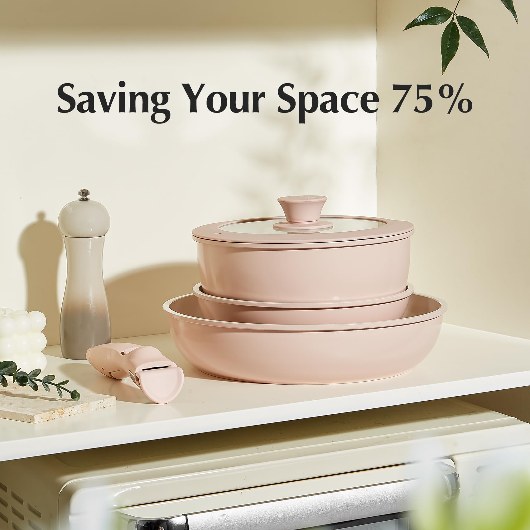 Redchef oven-safe pot without handle showing safe high-temperature cooking
