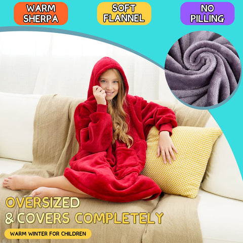 REDESS child wearing hoodie in living room for relaxed indoor comfort