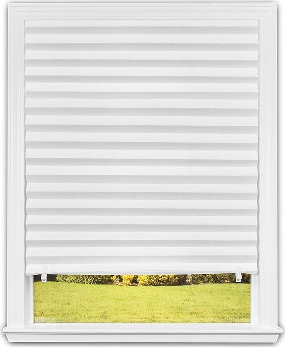 Redi Shade front packaging showing 6-pack and dimensions, clear product view and benefits