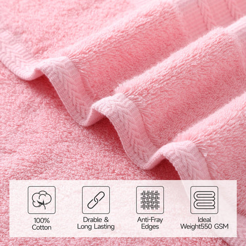 REDKISS towels styled in a bathroom conveying spa-like comfort and decor match